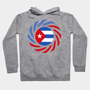 Cuban American Multinational Patriot Flag Hoodie